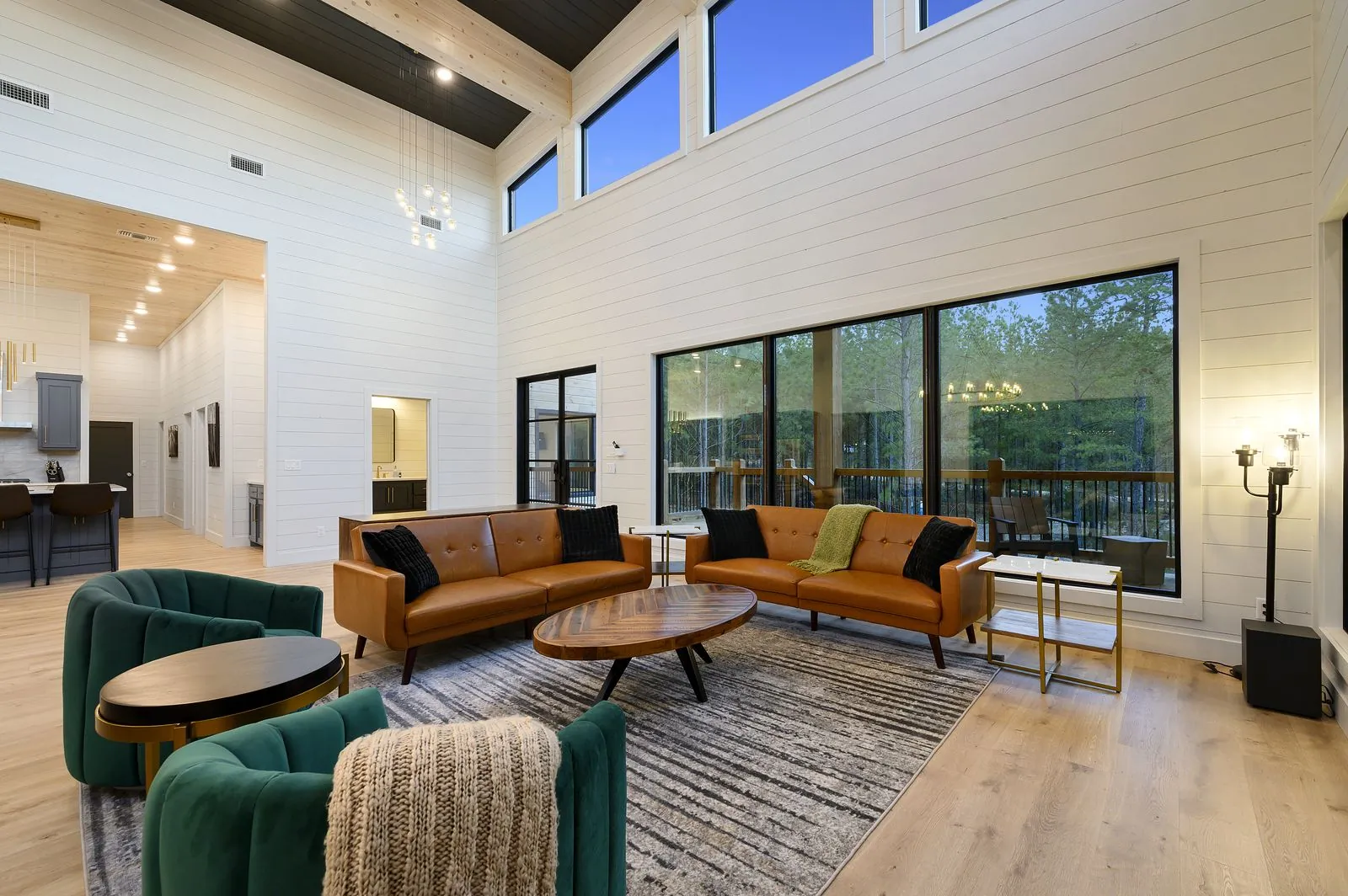 Luxury pet-friendly Broken Bow cabin exterior with outdoor space for dogs