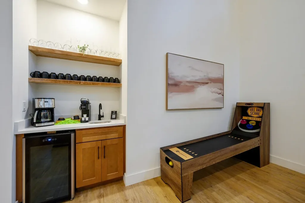 The Black-Beary — Brew your own coffee and play a round of skee-ball without ever leaving the room.